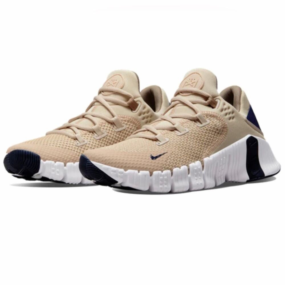 Nike Free Metcon 4 Training Shoe CT3886-234 Mens Sz 9.5 Sandalwood UNWORN